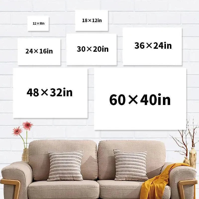 Beach Landscape Family Sitting Back View - Personalized Accessories and Home Decor